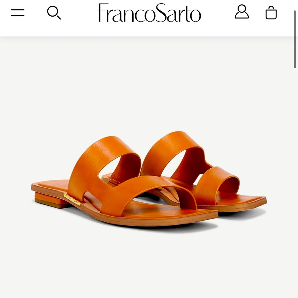 Franco Sarto Sandal Slides NWOT